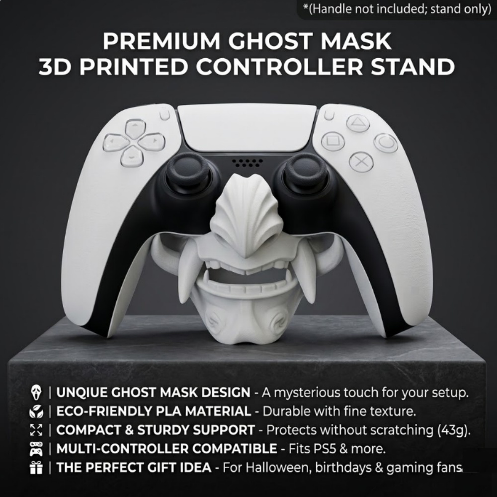 Desk Setup Ps5 - For Ps5 Controller Stand Ghost Mask