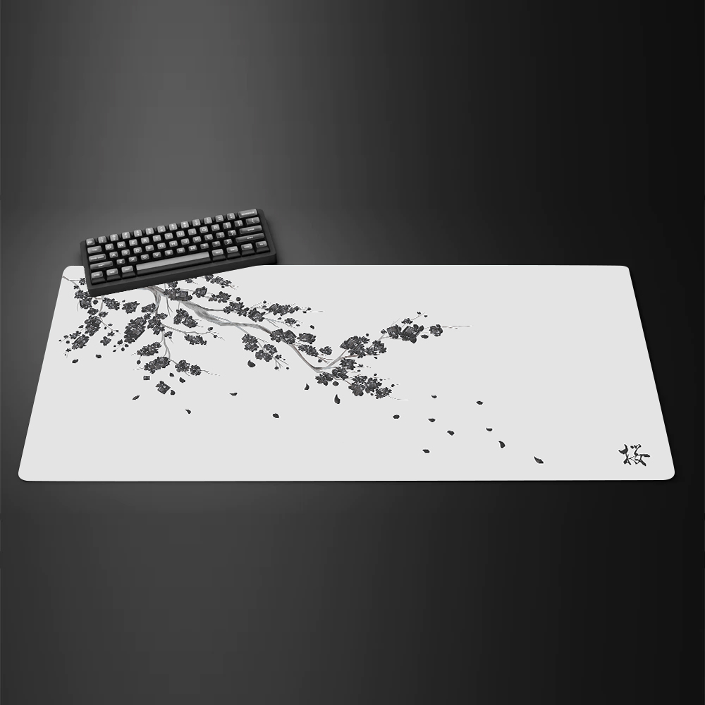 Korean Desk Setup - 1Pc Japan Sakura Gaming Mouse Pad