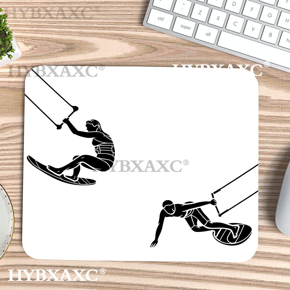 Desk Setup Or Set Up - HYBXAXC Kitesurf Line Art Mouse Pad