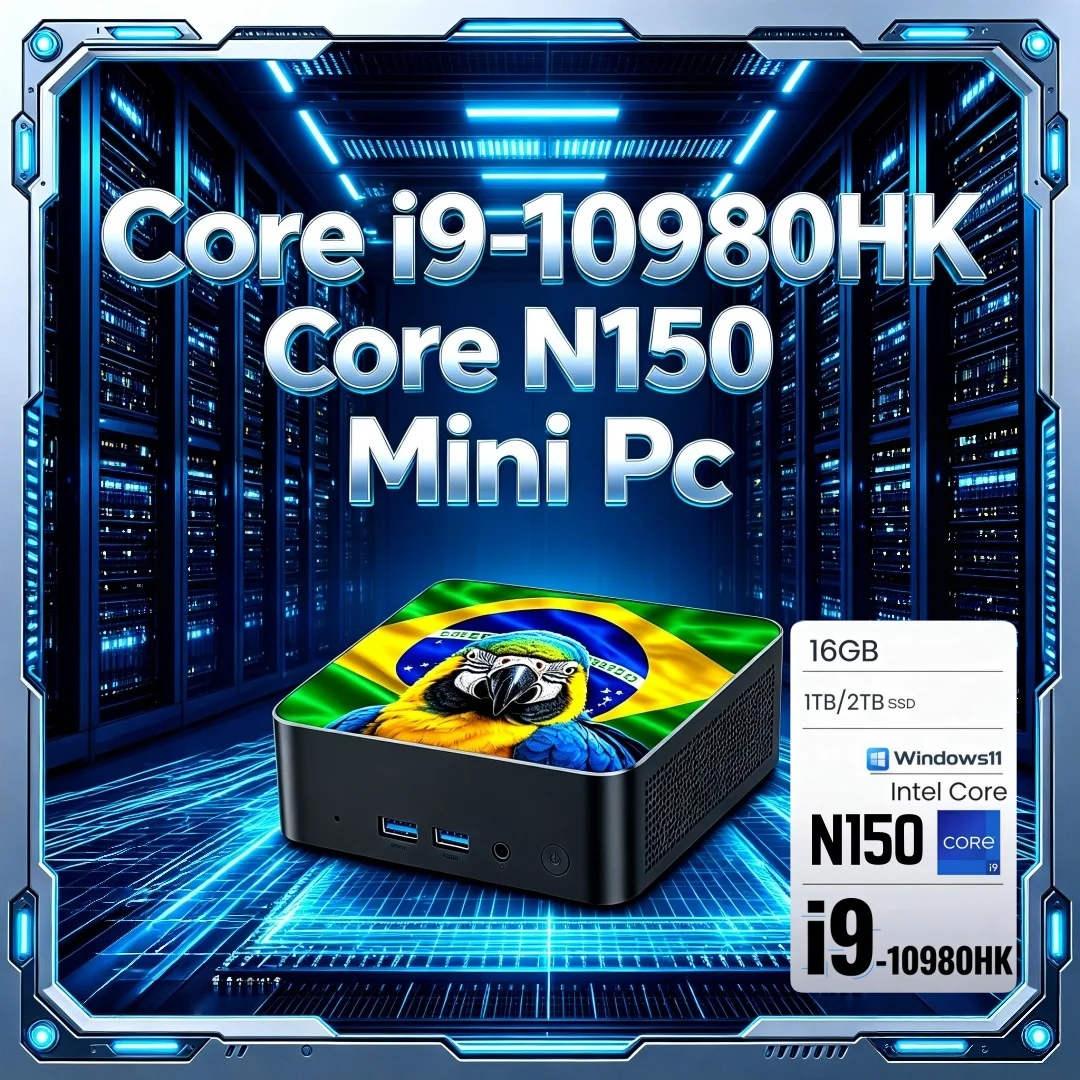Desk Setup In Office - Mini PC Bold Personality I9‑10980HK Core