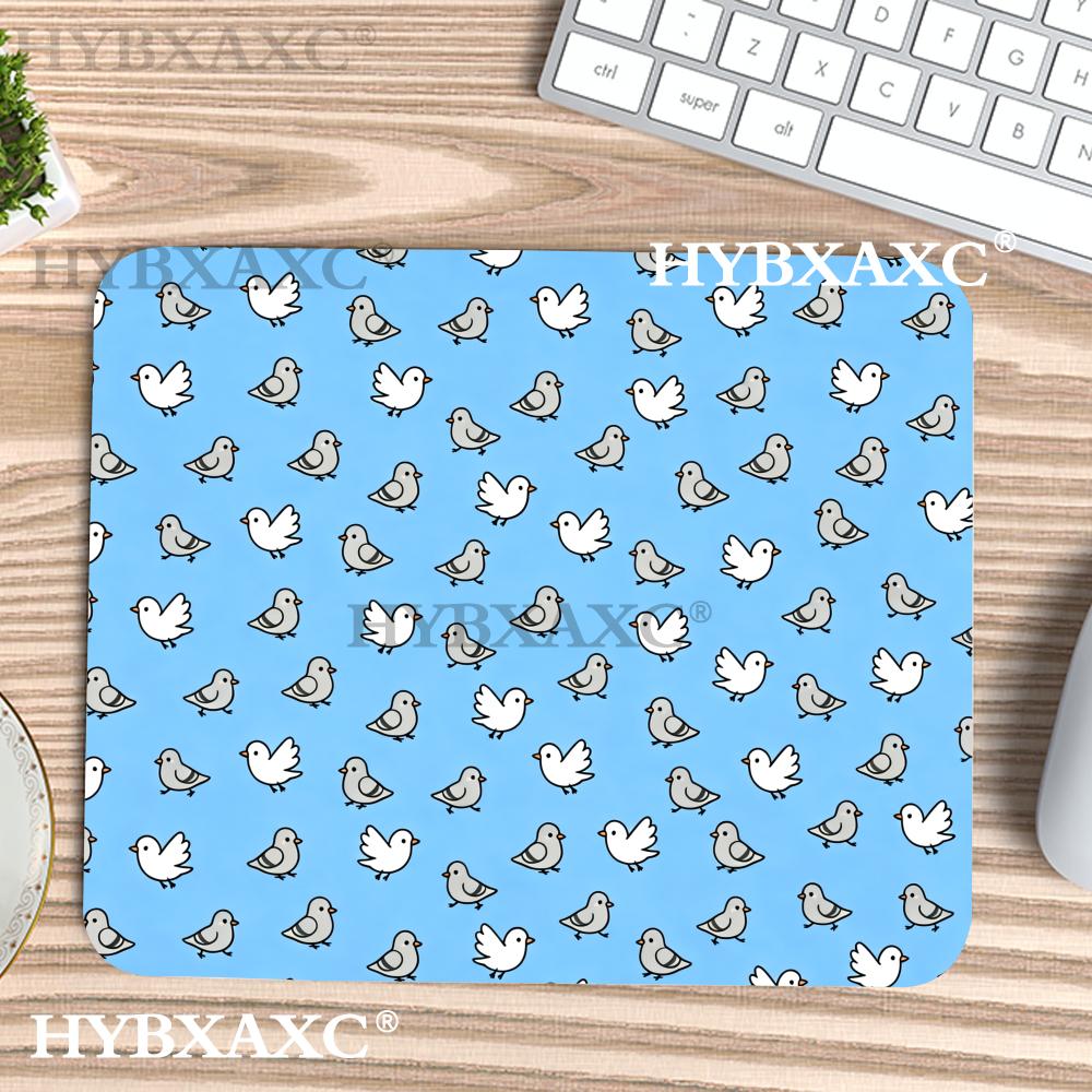 Desk Setup Or Set Up - HYBXAXC Cute Blue Bird Pattern Mouse