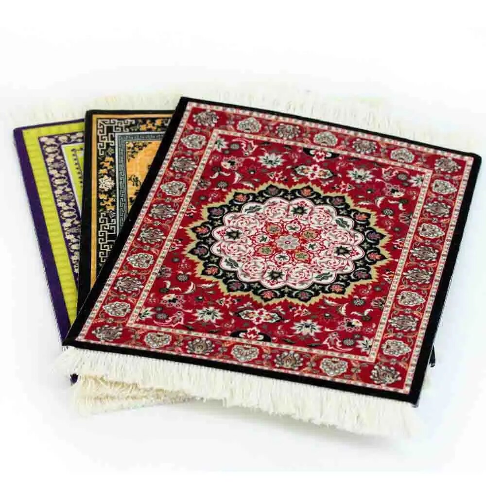 Korean Desk Setup - Mairuige Mini Persian Carpet Mouse Pad
