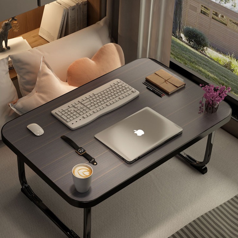 Desk Setup Ideas - Bed desk folding small table computer