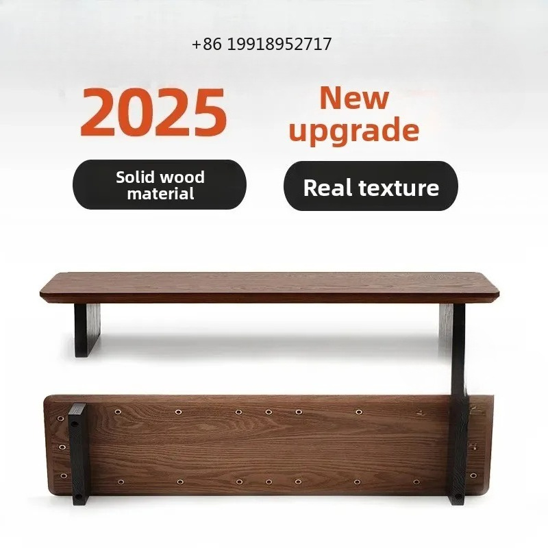 Desk Setup Living Room - Solid Wood Monitor Riser Stand Modular