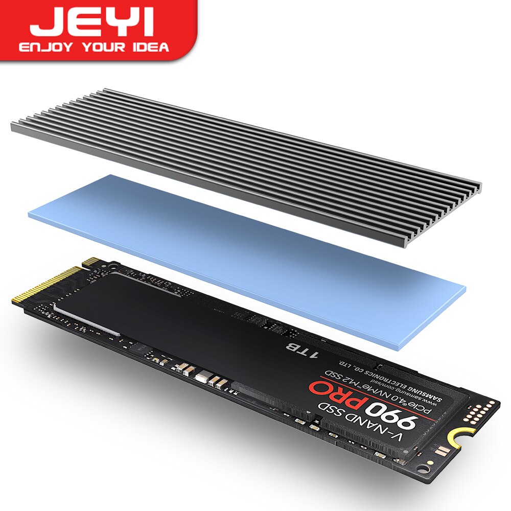 Desk Setup Ps5 - JEYI M.2 SSD Heatsink, Aluminum NVMe