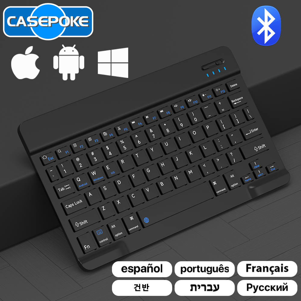 Desk Setup Keyboard - CASEPOKE For iPad Xiaomi Samsung Huawei