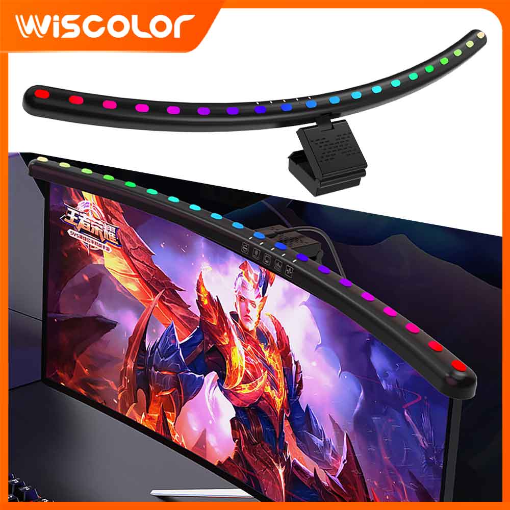 RGB Light Bar Monitor Smart Wi - Desk Setup In Office recension och pris