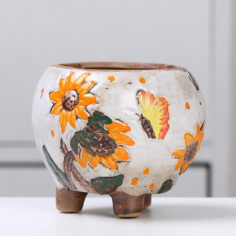 Korean Style Sunflower Pattern - Korean Desk Setup recension och pris