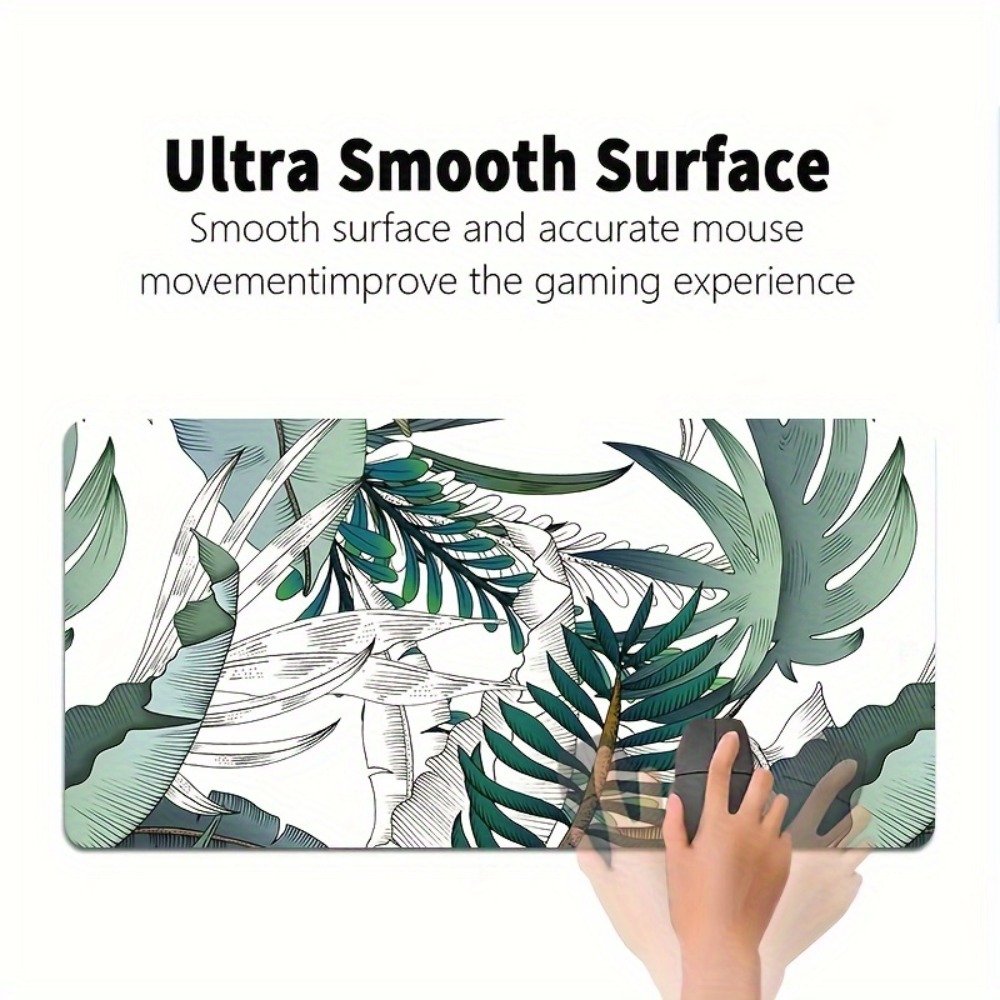 Tropical plant pattern, anti-s - Desk Setup Simple recension och pris