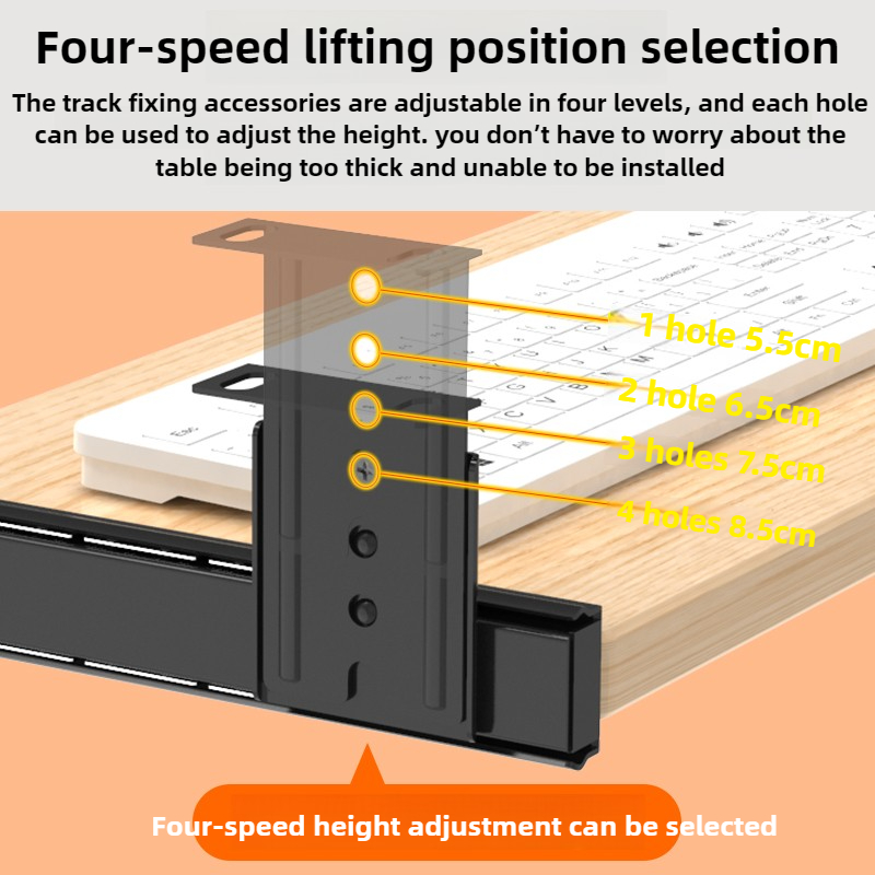 Wood Keyboard Tray Under Desk  - Desk Setup Living Room recension och pris