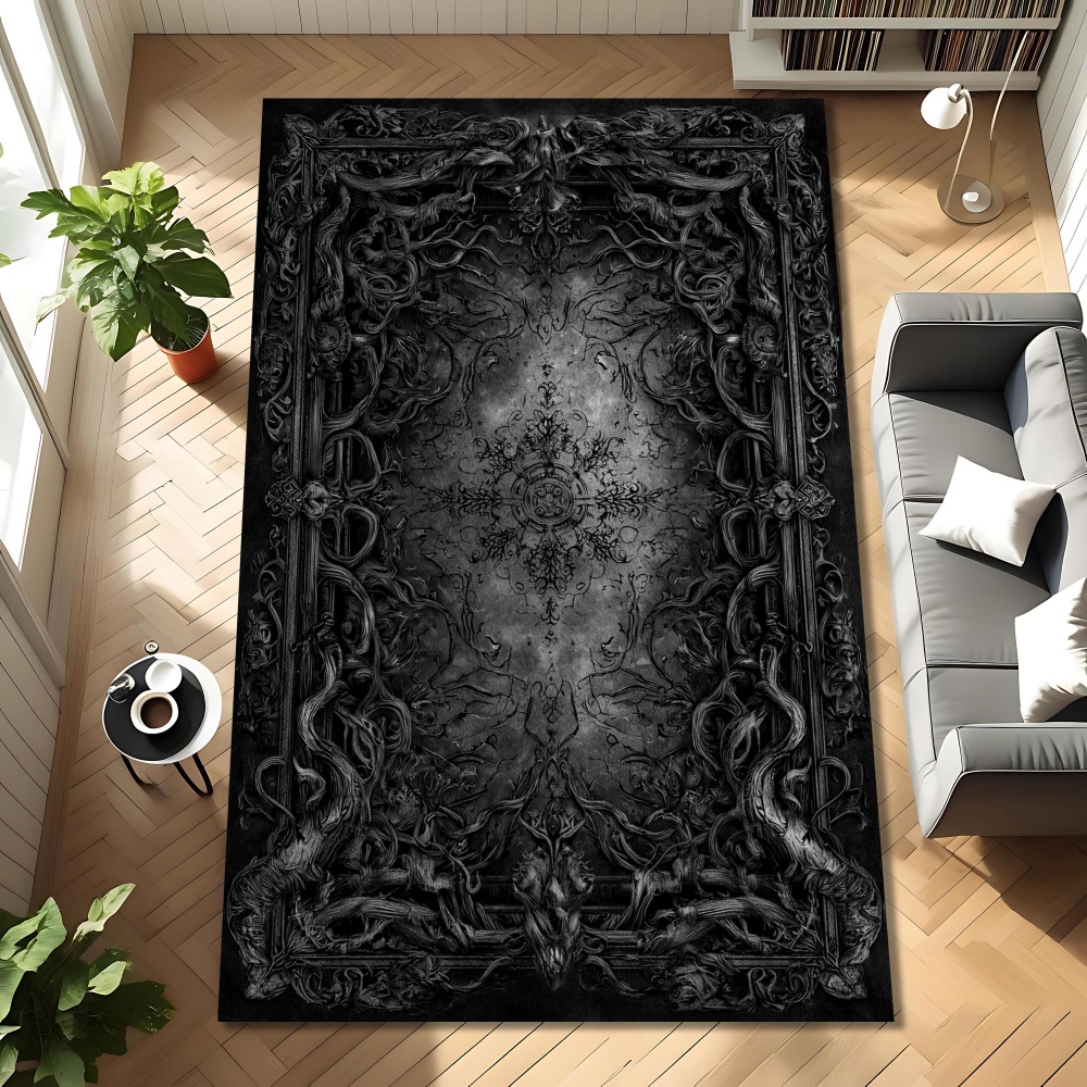 Dark Gothic Twisted Ornate Fra - Desk Setup Living Room recension och pris