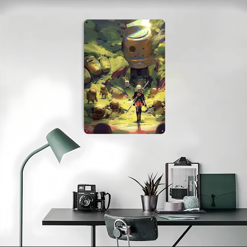 Nier Automata: 2B in Forest Me - Desk Setup Vintage recension och pris