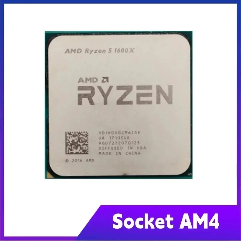 AMD Ryzen 5 1600X Original New - Amd Cpu Ryzen 5 recension och pris