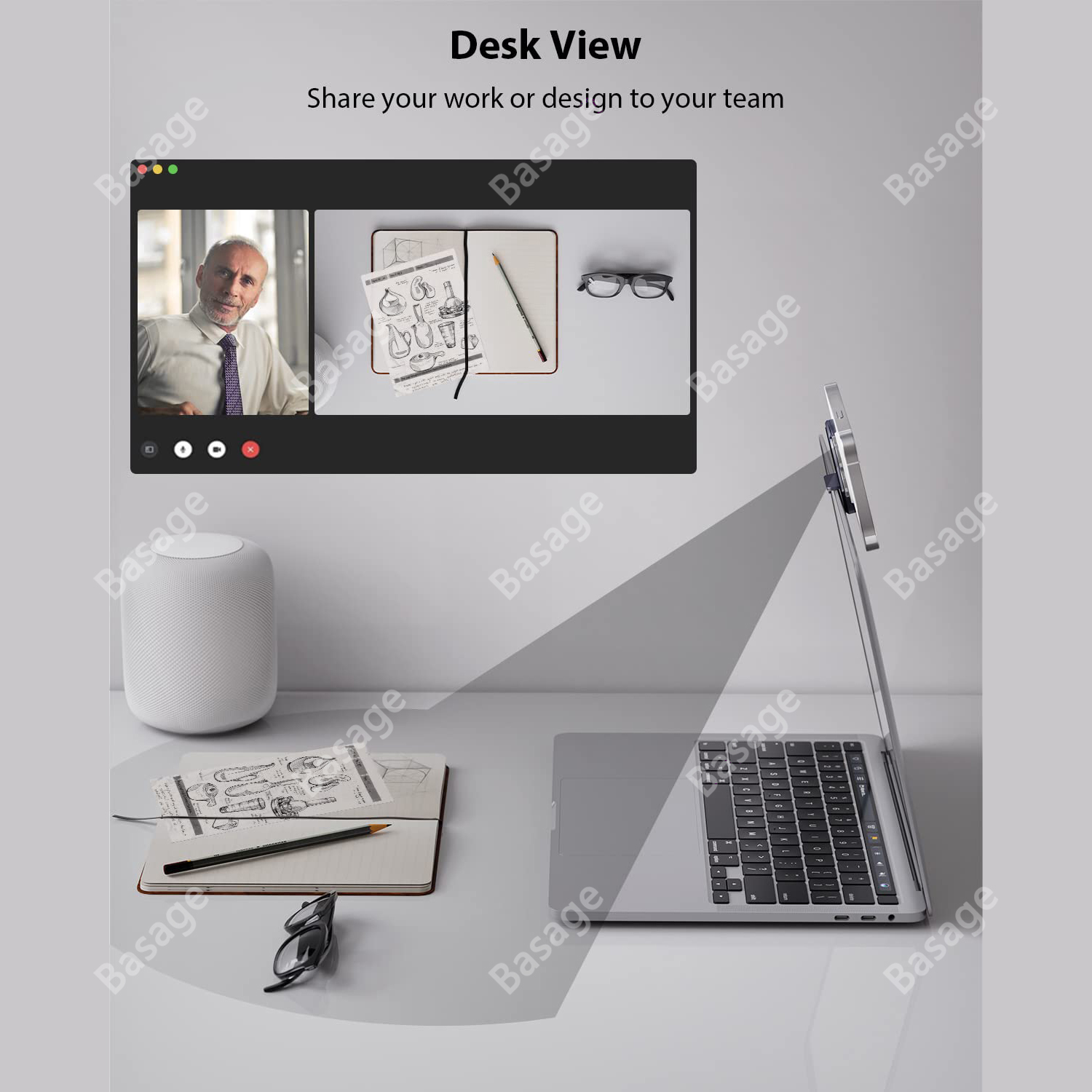 Continuity Camera Mount for Ma - Desk Setup Mac recension och pris