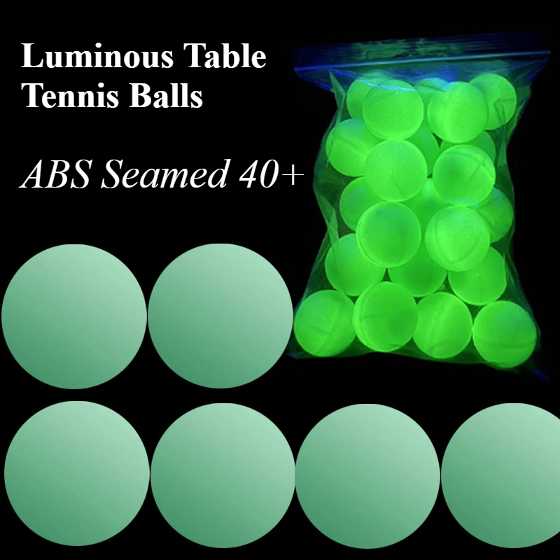 Luminous Table Tennis Balls Gl - Desk Setup Dark recension och pris