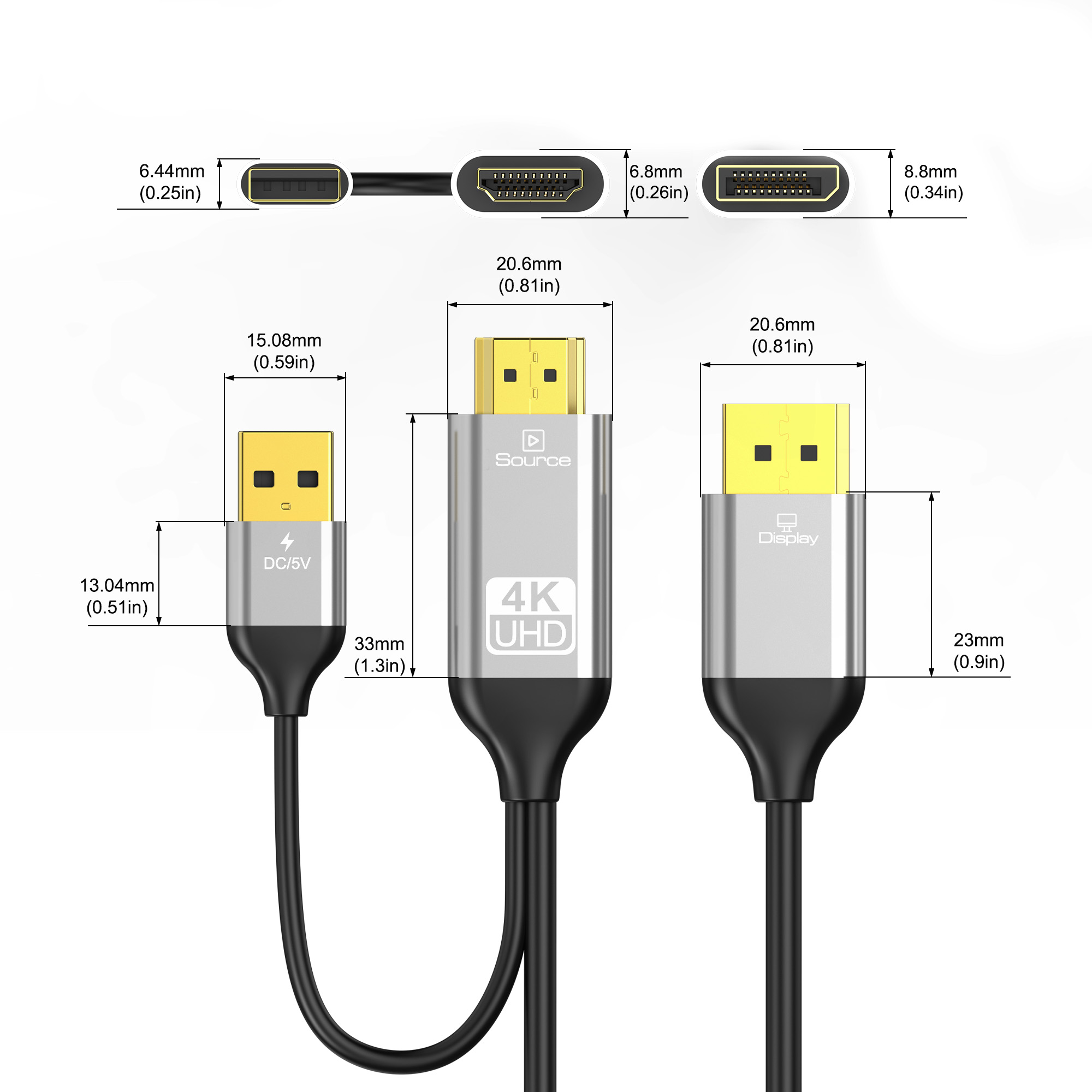 HDMI To DisplayPort Cable HDMI - Desk Setup Ps5 recension och pris