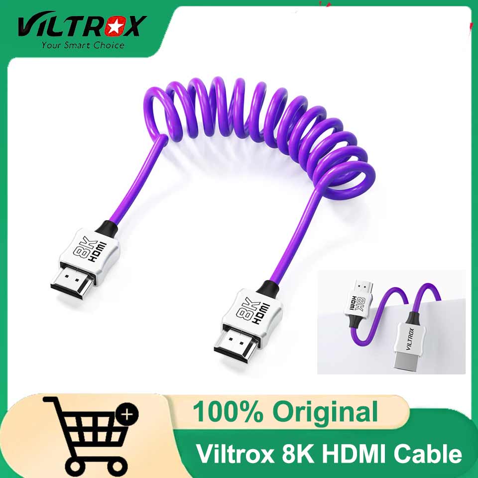 Viltrox 8K HDMI Cable 2.1 48Gb - Desk Setup Ps5 recension och pris