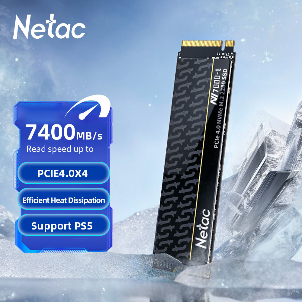 Netac M2 SSD NVMe SSD 1TB 2TB  - Desk Setup Ps5 recension och pris