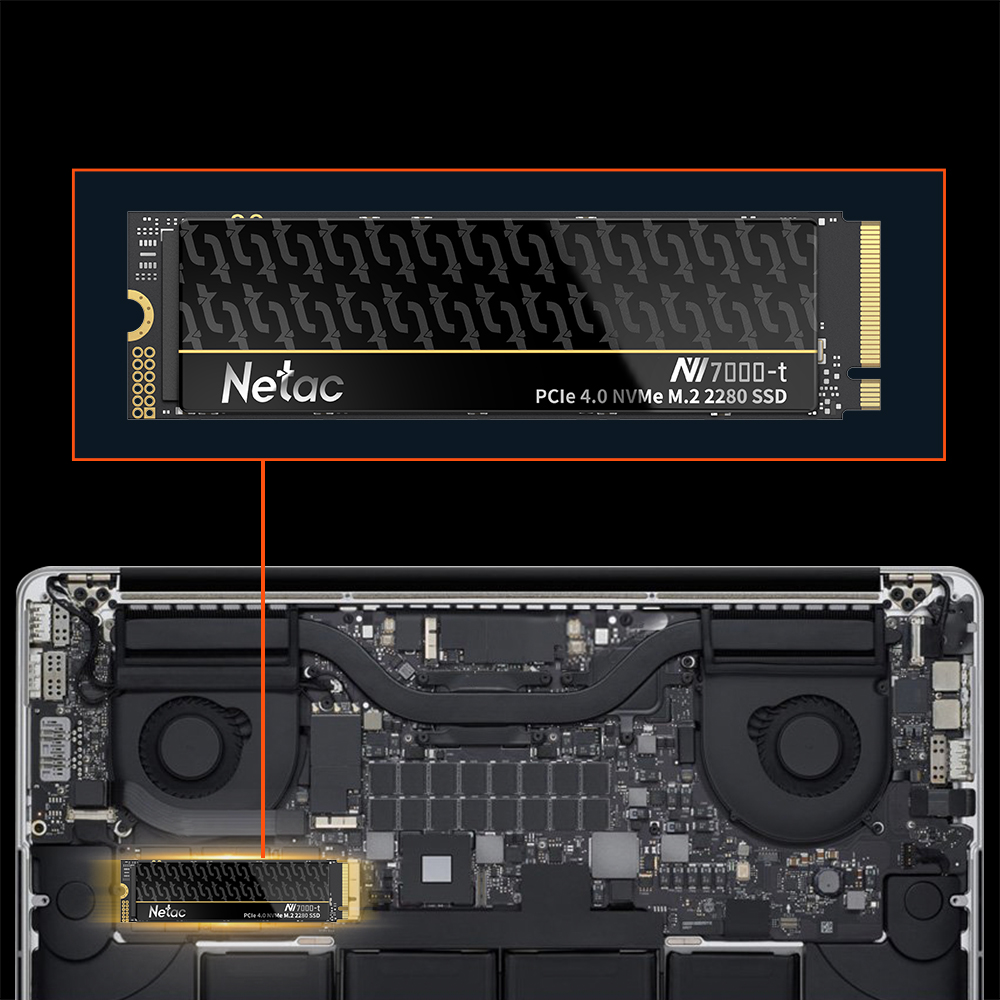 Netac M2 SSD NVMe SSD 1TB 2TB  - Desk Setup Ps5 recension och pris