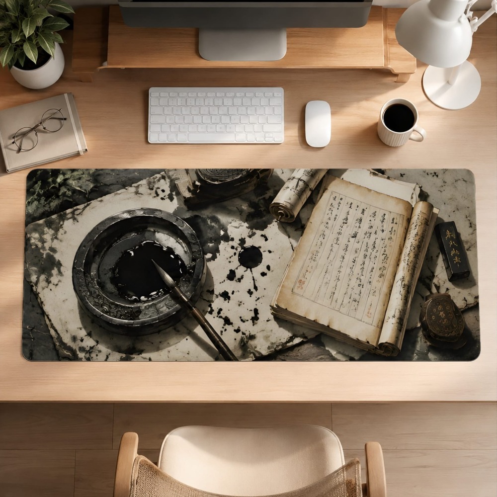 Retro Chinese calligraphy, ant - Desk Setup Simple recension och pris