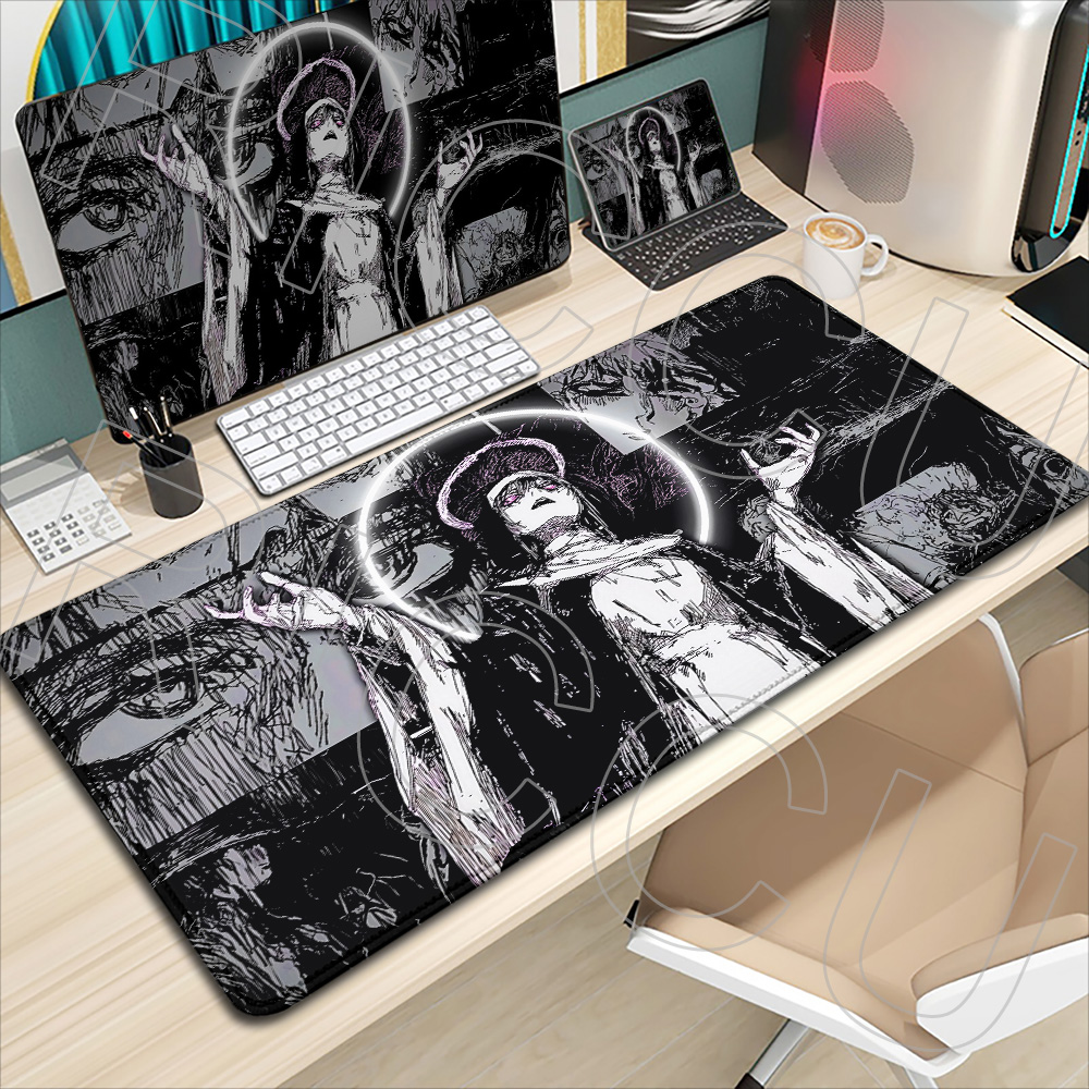 Anime Girl Black Dark style Nu - Desk Setup Dark recension och pris