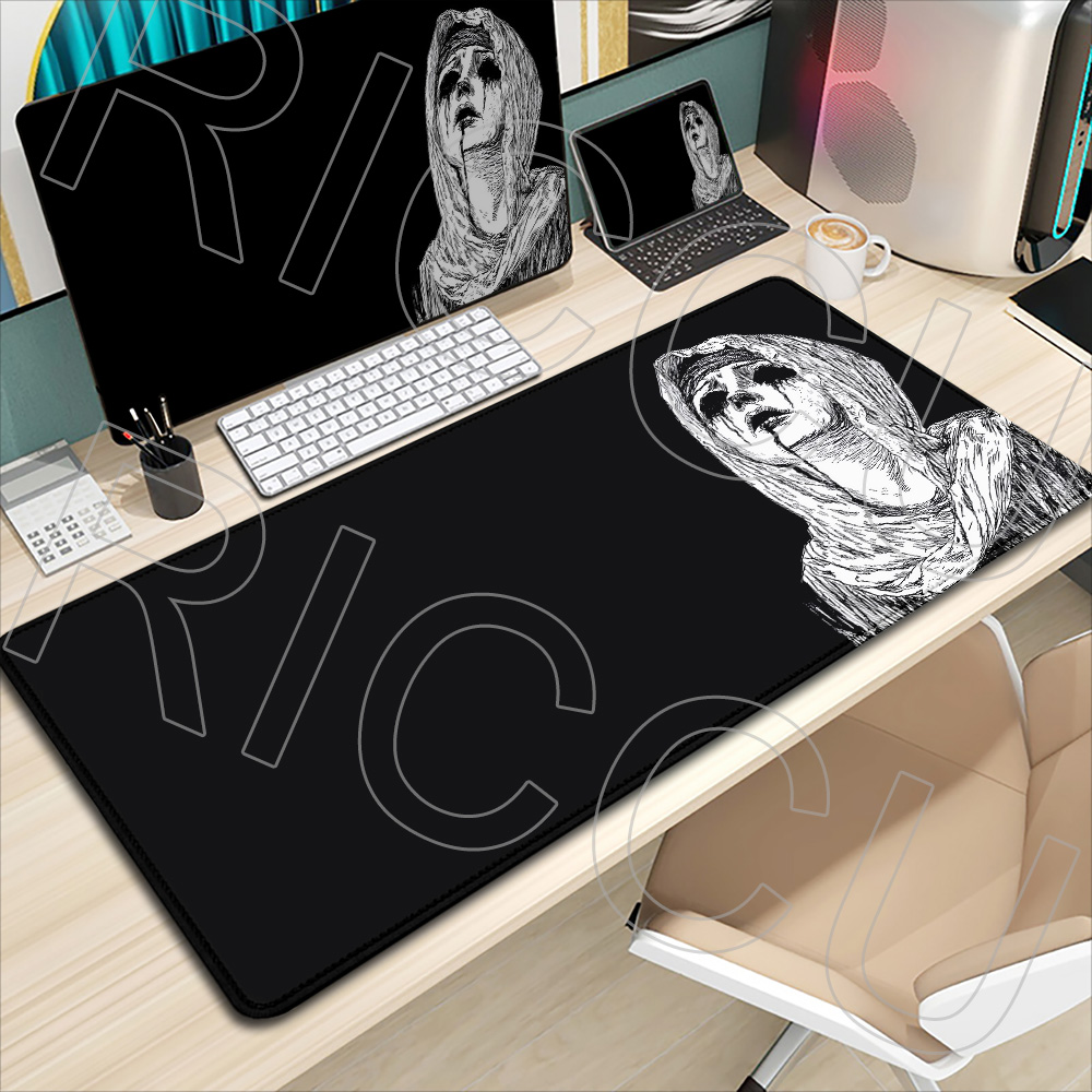 Anime Girl Black Dark style Nu - Desk Setup Dark recension och pris