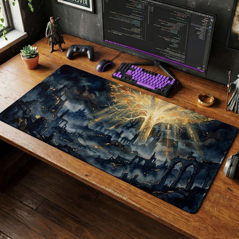 Desk Mat, Dark Fantasy Mouse P - Desk Setup Simple recension och pris