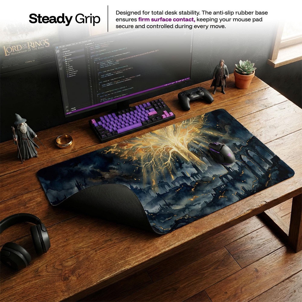 Desk Mat, Dark Fantasy Mouse P - Desk Setup Simple recension och pris