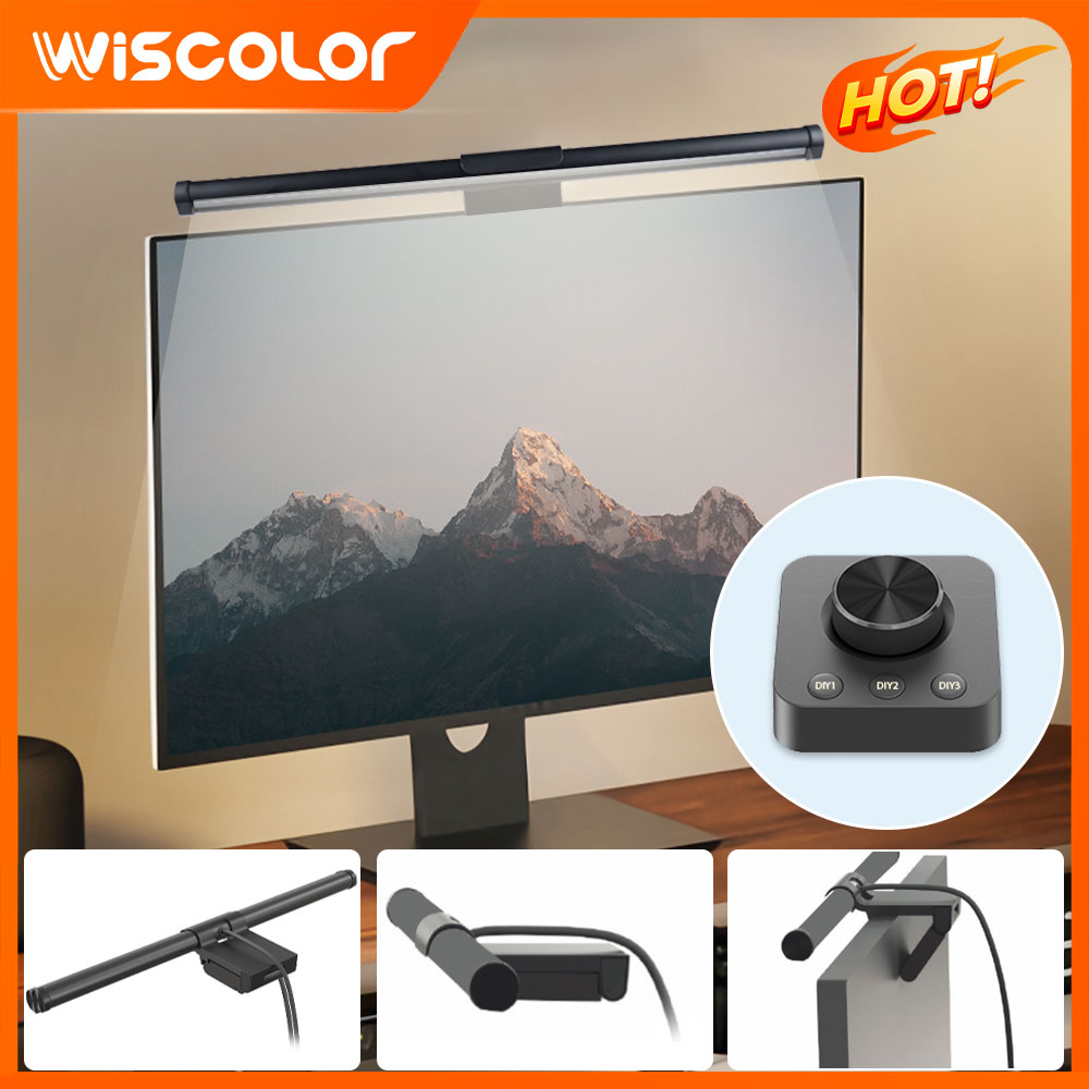 RGB Light Bar Monitor Setup De - Desk Setup In Office recension och pris