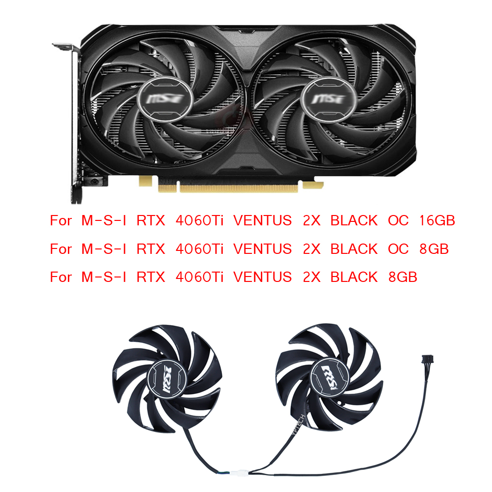 Graphics Card Fan GPU Cooler F - Nvidia Vga Rtx 4060 recension och pris
