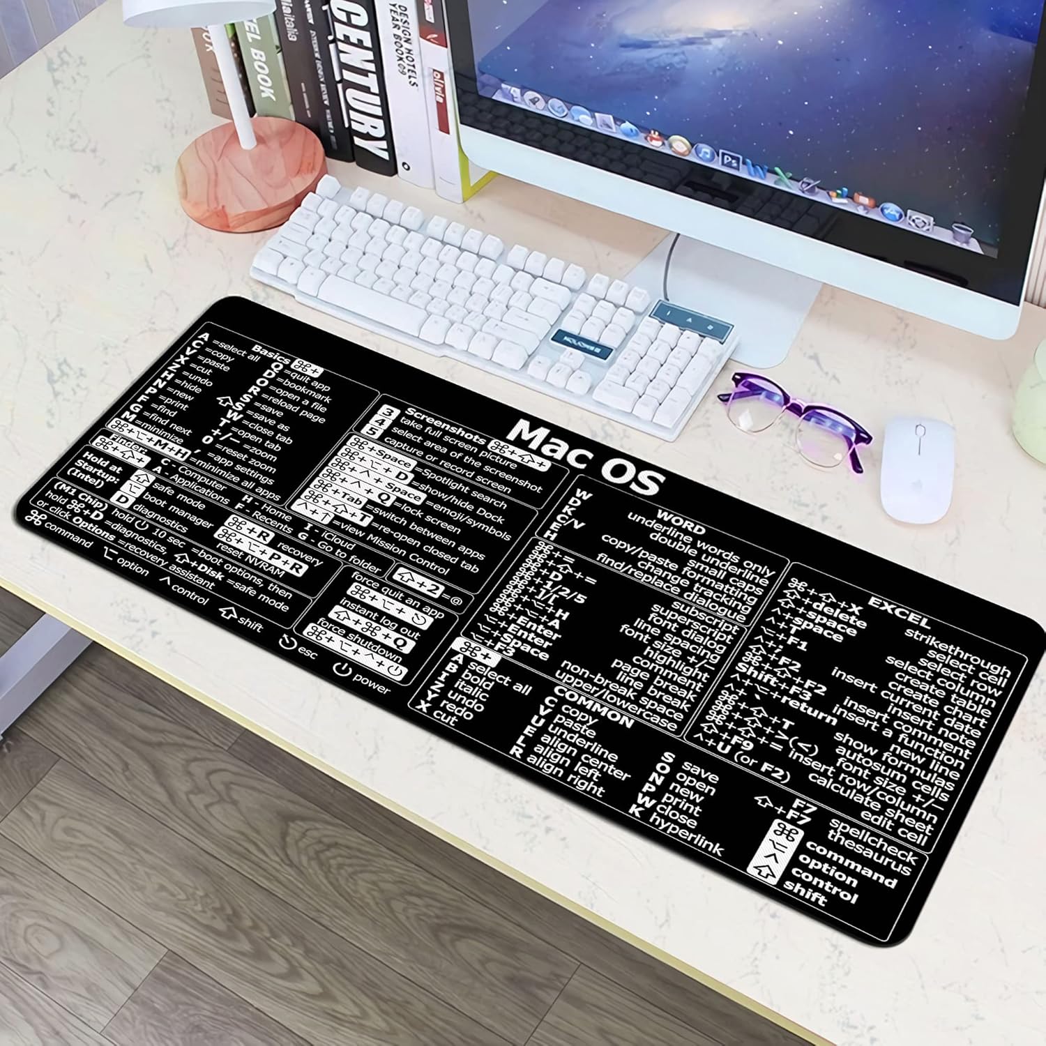 Mac os Shortcuts, Word/Excel ( - Desk Setup Mac recension och pris