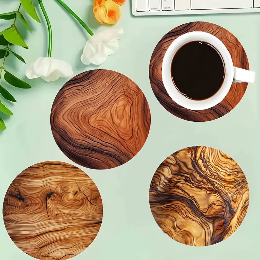 2D Retro Elegant Dark Wood Gra - Desk Setup Dark recension och pris