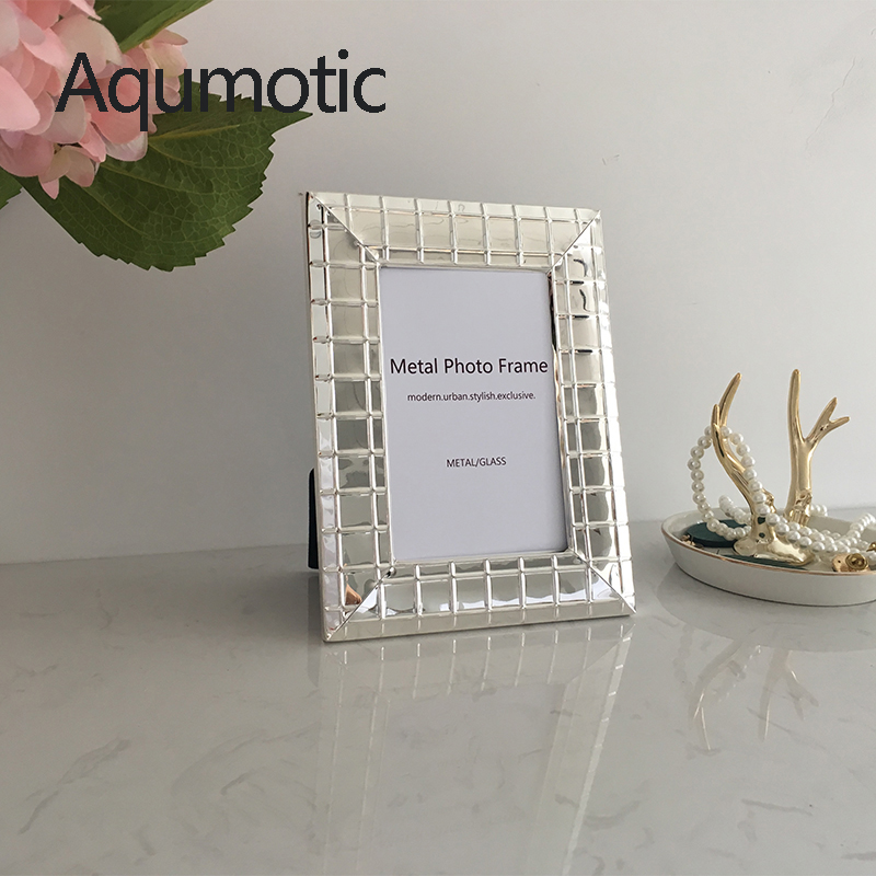 Aqumotic Nordic Iron Photo Fra - Desk Setup Simple recension och pris