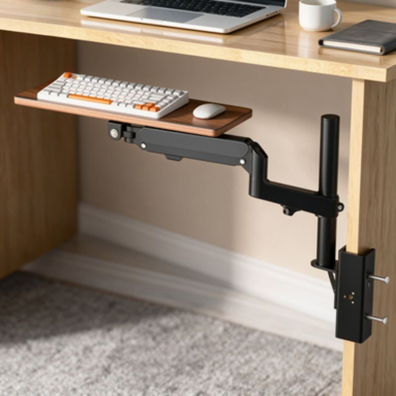 Save Space Under Desk Keyboard - Desk Setup Living Room recension och pris