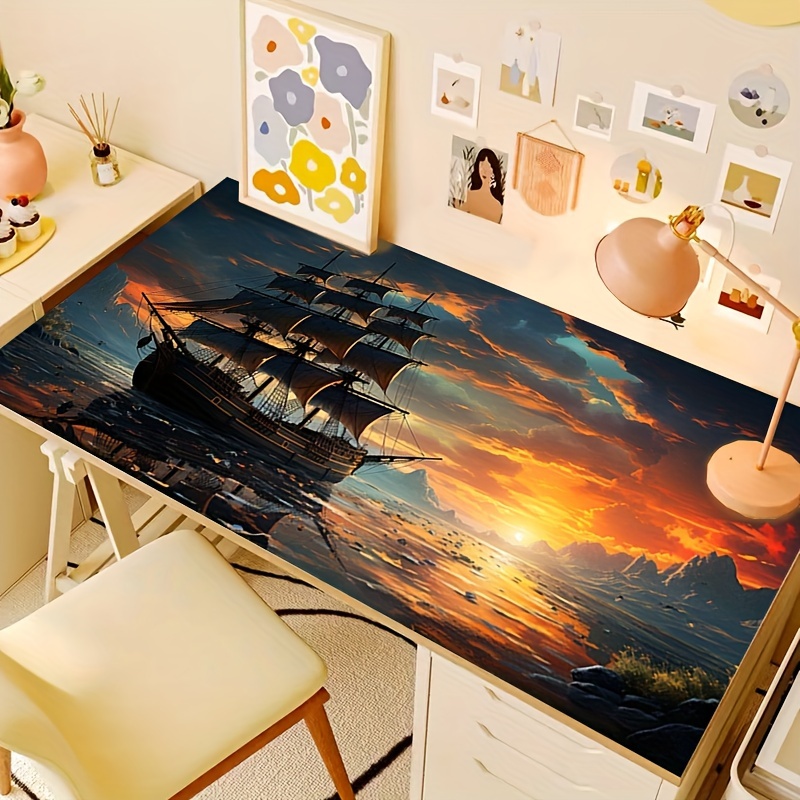 Mouse Pad Sailboat Keyboard Pa - Desk Setup Keyboard recension och pris