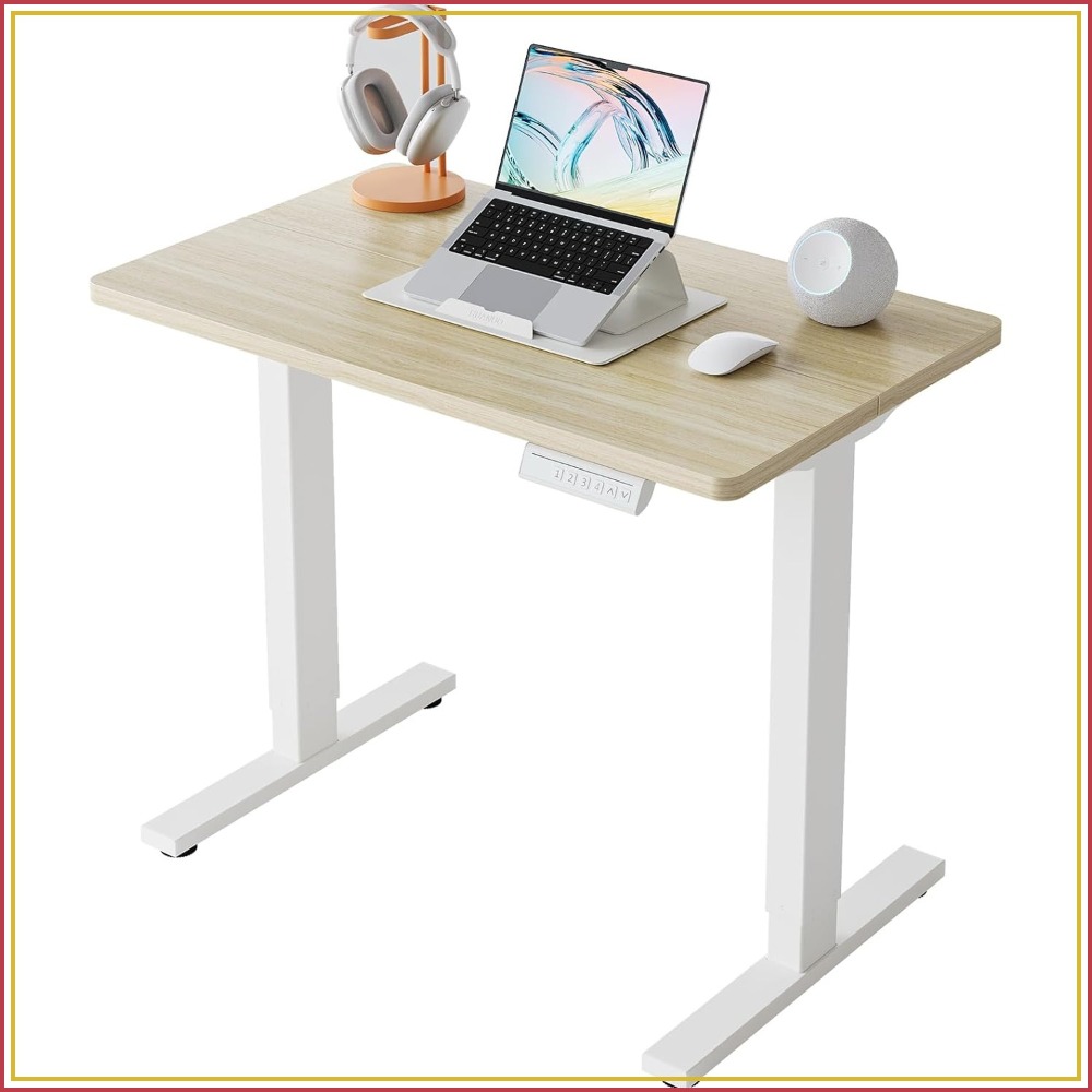 Small Electric Standing Desk A - Desk Setup Small recension och pris