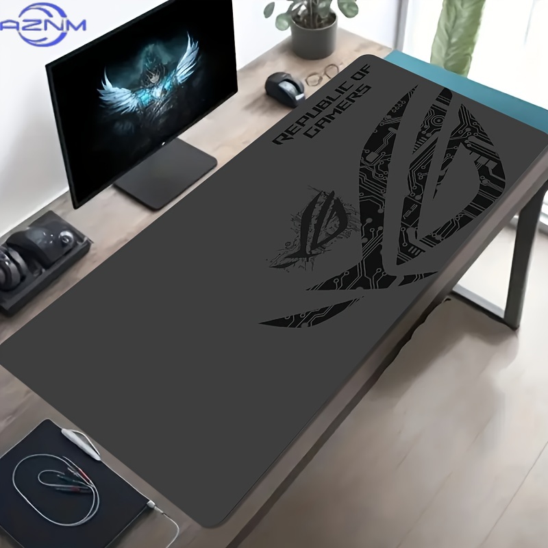 1pc Large Gaming Mouse Pad ROG - Desk Setup Tech recension och pris