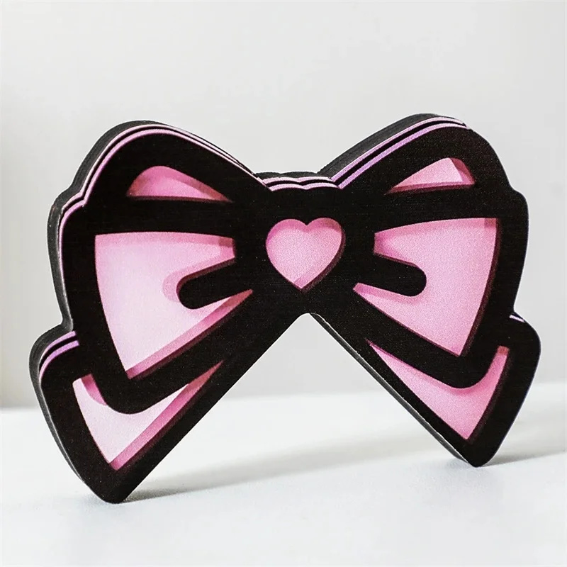 Kawaii Pink Acrylic Bow Monito - Desk Setup In Office recension och pris
