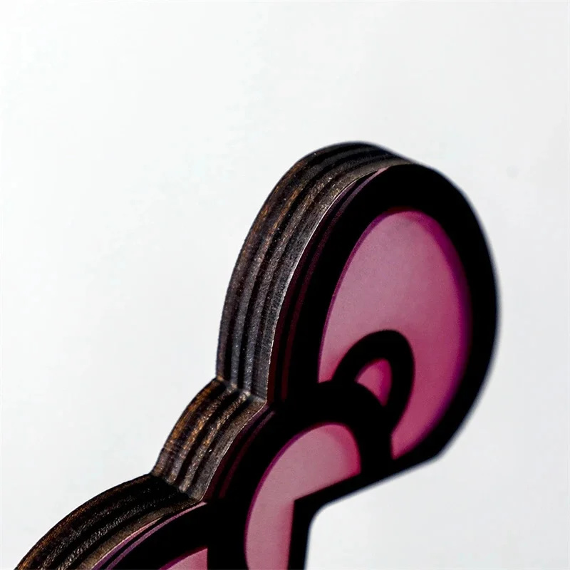 Kawaii Pink Acrylic Bow Monito - Desk Setup In Office recension och pris