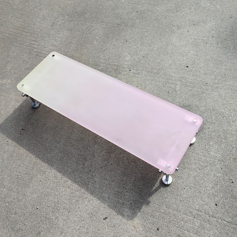 ‌Aesthetic Pink Gradient Acryl - Desk Setup Living Room recension och pris