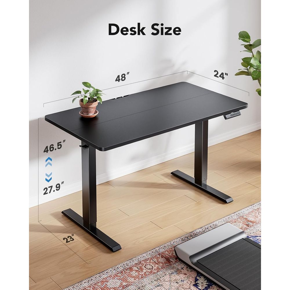 Electric Standing Desk, 47 x 2 - Desk Setup Or Set Up recension och pris
