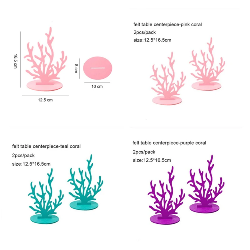 2pcs DIY Mermaid Party Little  - Desk Setup Girl recension och pris