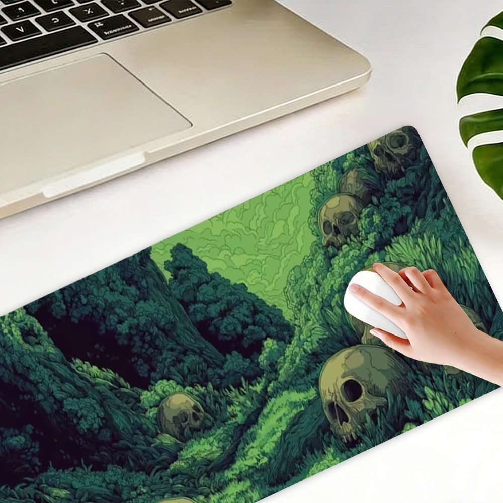 With mysterious and eerie fore - Desk Setup Simple recension och pris