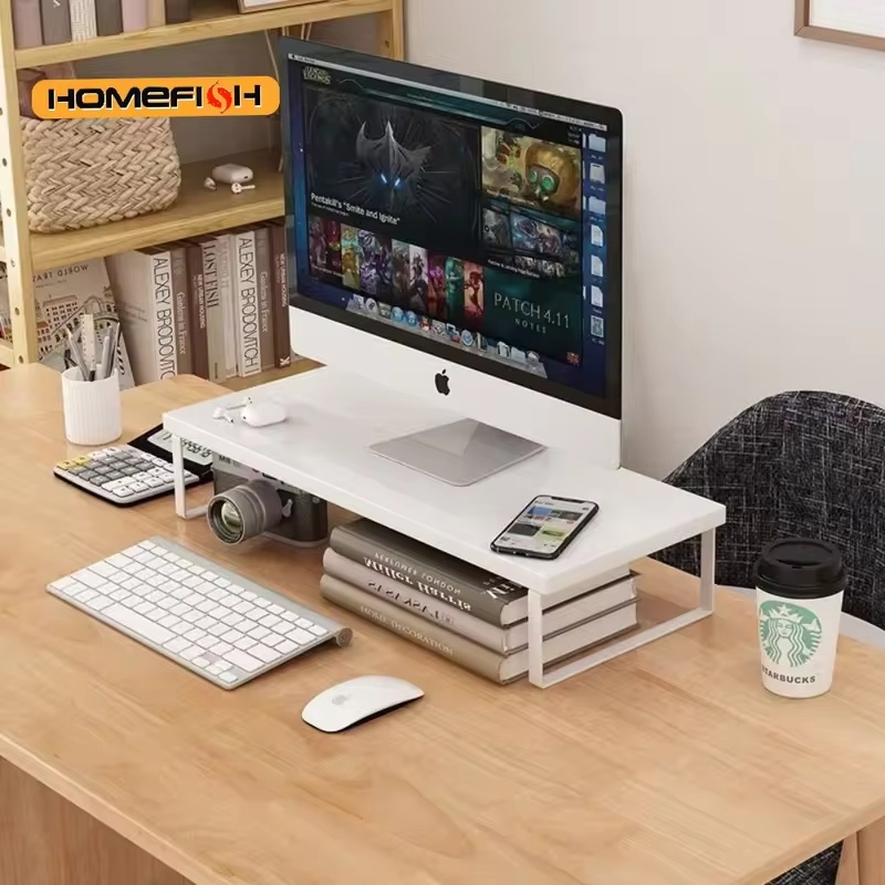 Adjustable Monitor Riser with  - Desk Setup Tech recension och pris