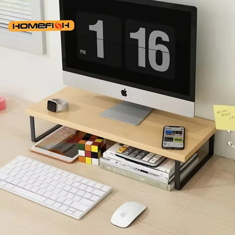 Adjustable Monitor Riser with  - Desk Setup Tech recension och pris