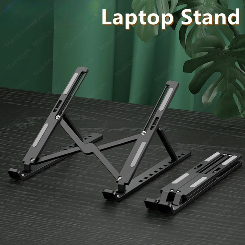 Foldable Laptop Stand Portable - Desk Setup Mac recension och pris