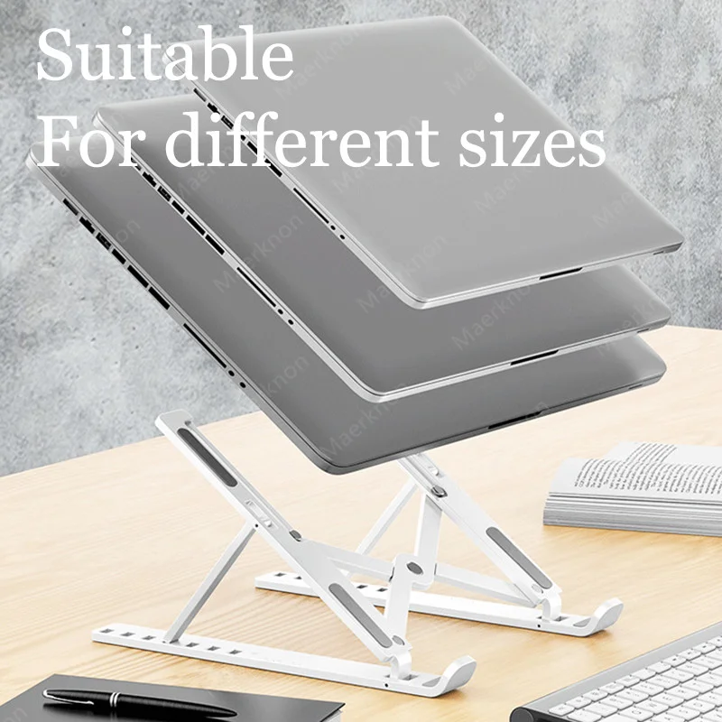 Foldable Laptop Stand Portable - Desk Setup Mac recension och pris