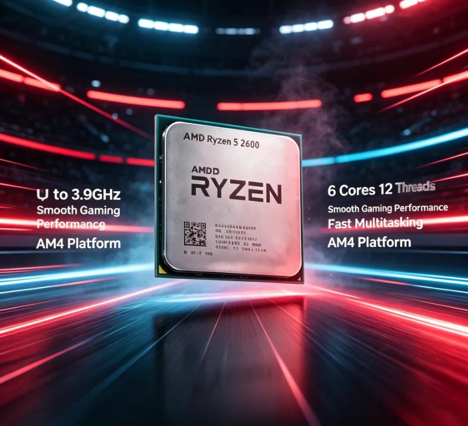 AMD Ryzen5 2600 R5 2600 Deskto - Amd Cpu Ryzen 5 recension och pris