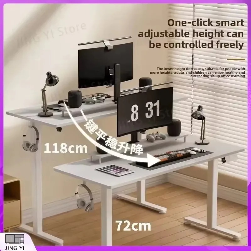 Electric Height Adjustable Sta - Desk Setup In Office recension och pris