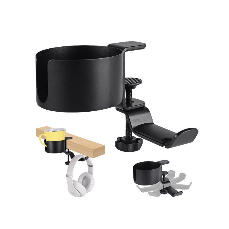360° Rotating Desk Headphone H - Desk Setup In Office recension och pris